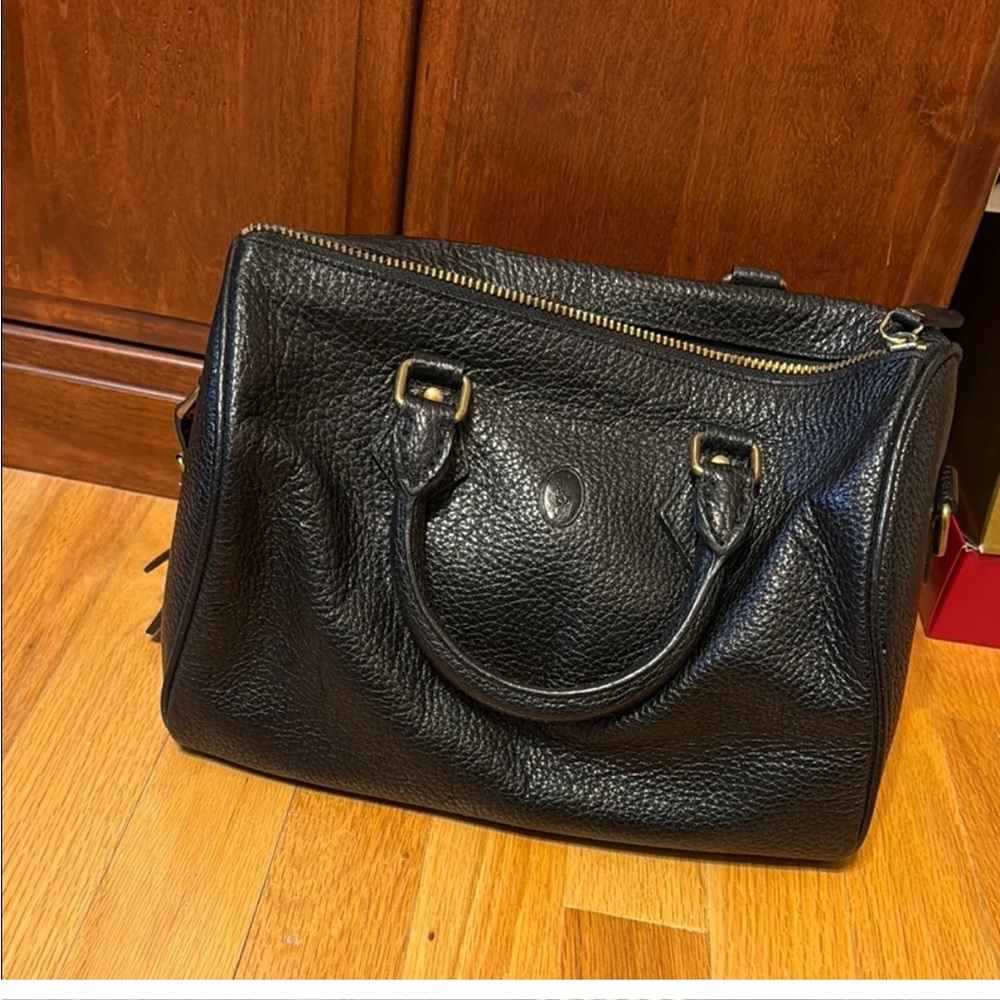 Polo Ralph Lauren Black Leather Handbag - Picture 5 of 10
